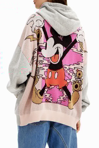 Sweater Oversized Mickey Disney - Gemêleerd Grijs