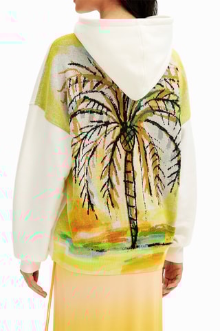 Oversized sweater - Wit