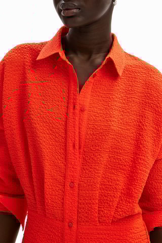 Blouse-jurk - Oranje