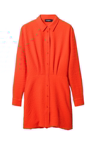Blouse-jurk - Oranje