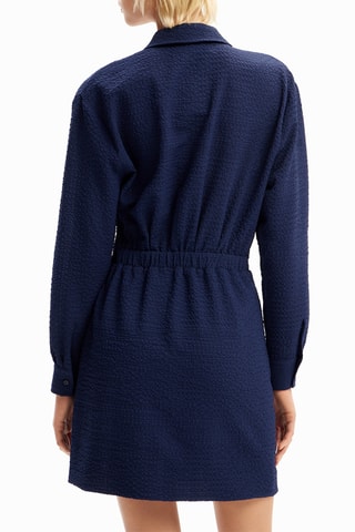 Blouse-jurk - Blauw