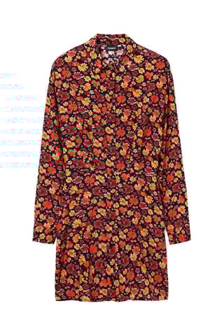 Blouse-jurk - Rood en Oranje