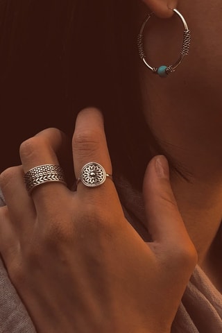 Creolen Zilver 