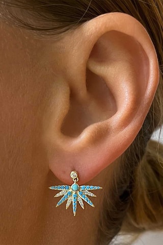 Oorbellen 
Zilver Doublé Geelgoud