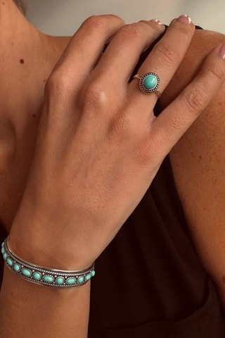 Armband  Zilver en Lapis Lazuli