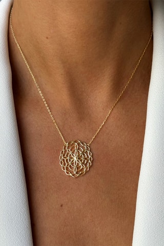 Ketting - Zilver Doublé Geelgoud 
