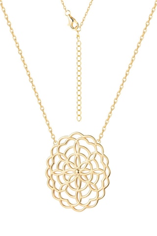 Ketting - Zilver Doublé Geelgoud 