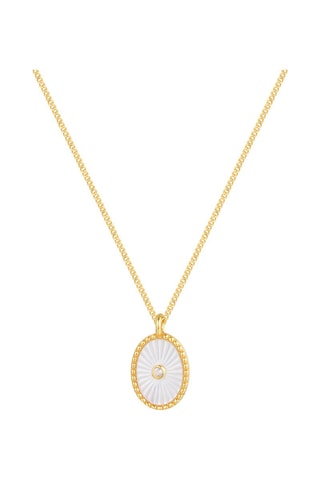Ketting 
Zilver Doublé Geelgoud