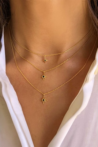 Ketting Zilver Doublé Geelgoud