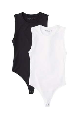 2 bodys - Blanc et noir