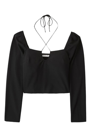 Crop top - Noir