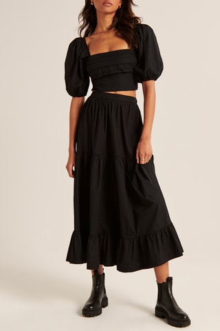 Crop top - Noir