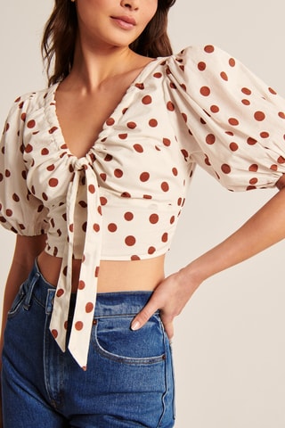 Crop top - Blanc