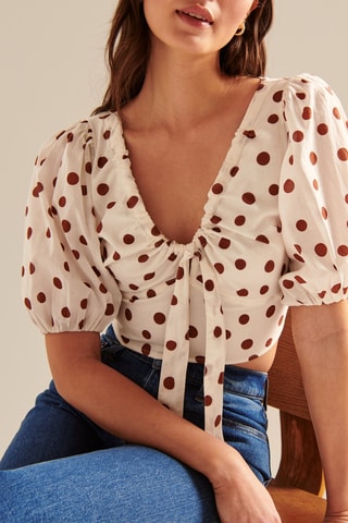 Crop top - Blanc