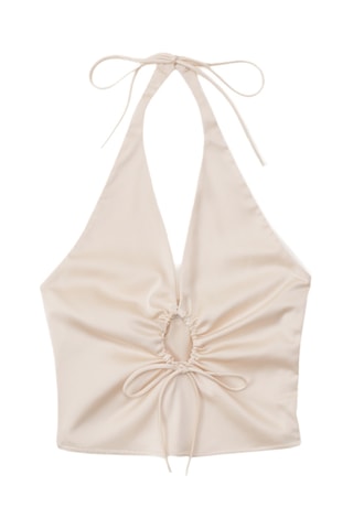 Crop top - Beige