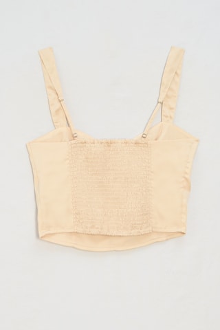Crop top - Beige