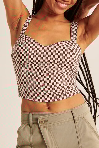 Crop top - Marron