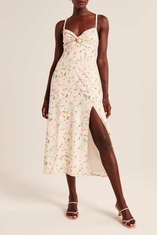 Robe midi - Blanc