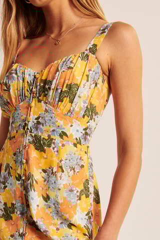 Robe midi - Orange
