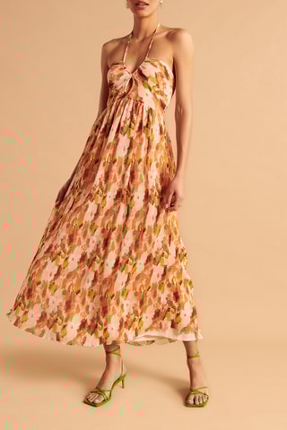 Robe longue - Beige