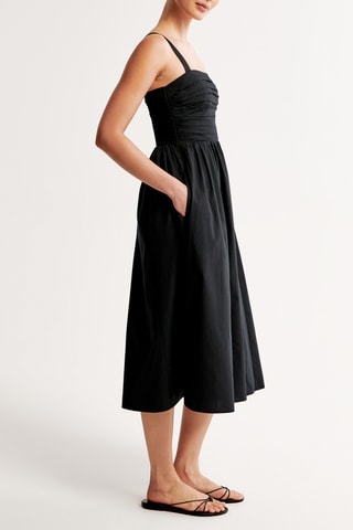 Robe midi - Noir