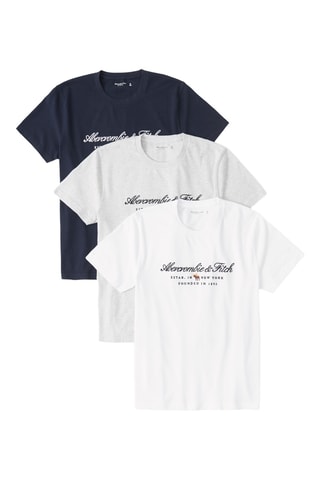 3 t-shirts - Blanc