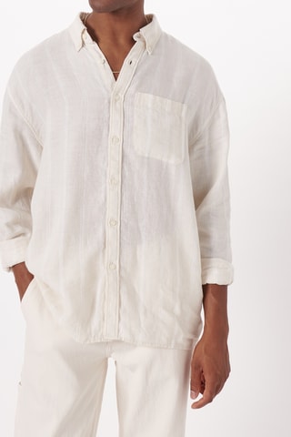 Chemise en lin - Ecru