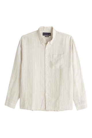 Chemise en lin - Ecru