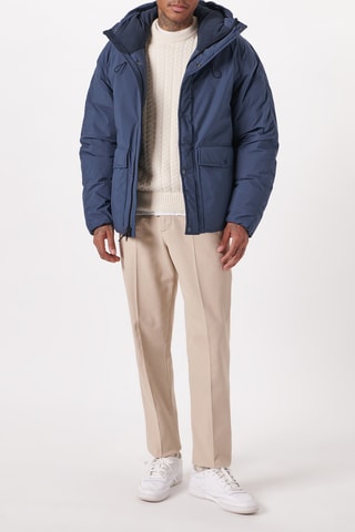 Veste à capuche - Bleu foncé