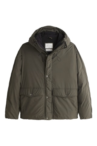 Veste à capuche - Vert olive