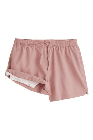 Short de bain - Rouge
