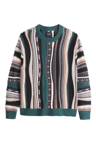 Pull - Vert et noir