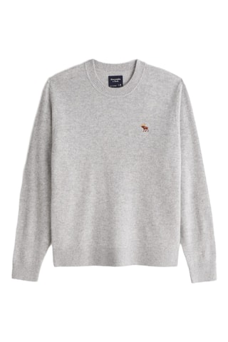 Pull en cachemire - Gris clair