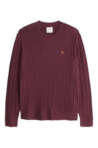 Pull en mérinos - Bordeaux