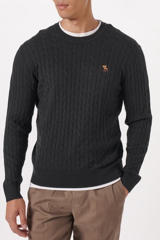 Pull en mérinos - Noir