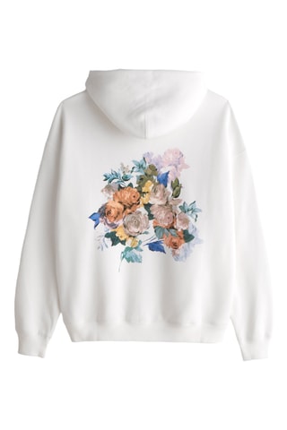 Sweat polaire à capuche - Blanc