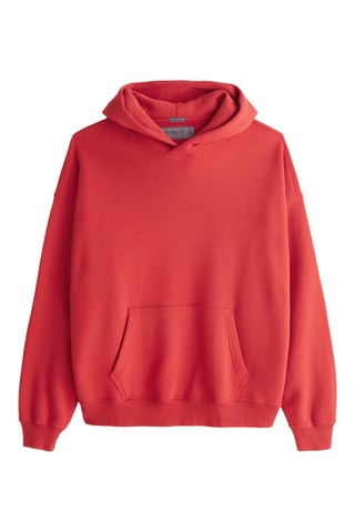 Sweat polaire à capuche - Bordeaux