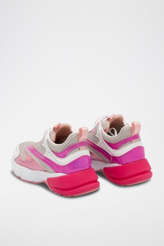 Baskets plateformes - Rose