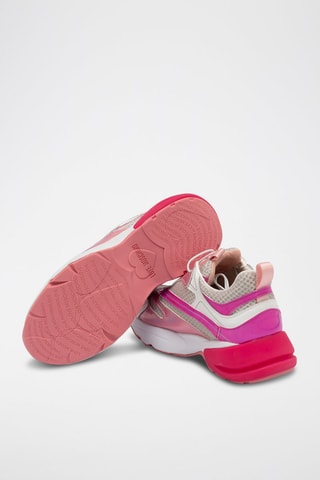 Baskets plateformes - Rose