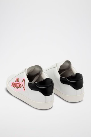Sneakers en cuir - Blanc