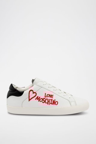Sneakers en cuir - Blanc