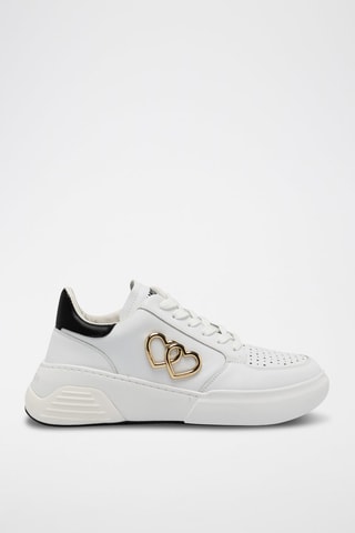 Baskets en cuir - Blanc