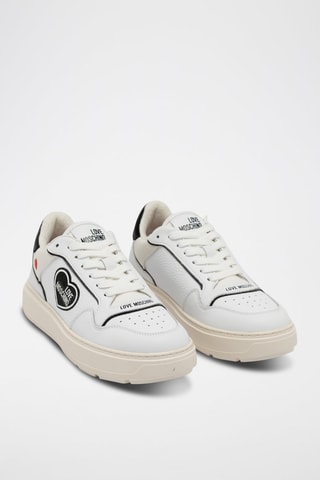 Baskets en cuir - Blanc