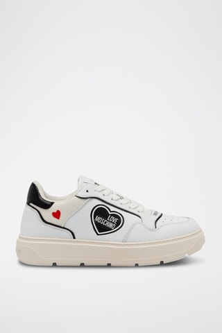 Baskets en cuir - Blanc
