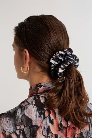 Elástico para o cabelo Scrunchie - Preto