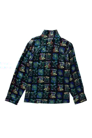 Camisa Tokyo - Preto e verde