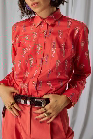 Camisa Dori - Vermelho