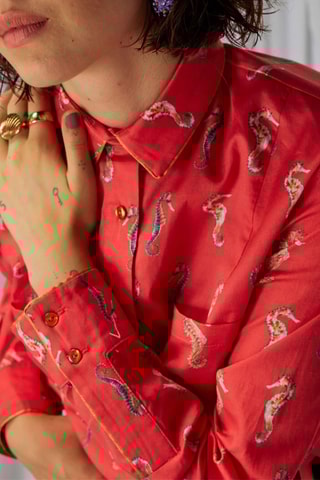 Camisa Dori - Vermelho