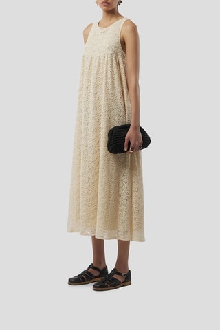 Vestido sem mangas Sperone - Bege