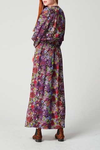 Vestido direito Violeta